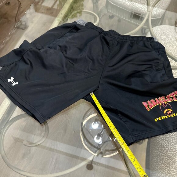 Under Armour Paraclete Football Mens Athletic Shorts Size L Black - Picture 5 of 6
